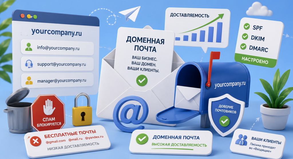 Доменная почта для бизнеса